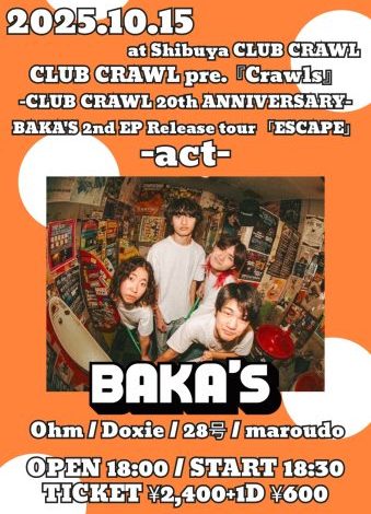 CLUB CRAWL pre『Crawls』-CLUB CRAWL 20th ANNIVERSARY-